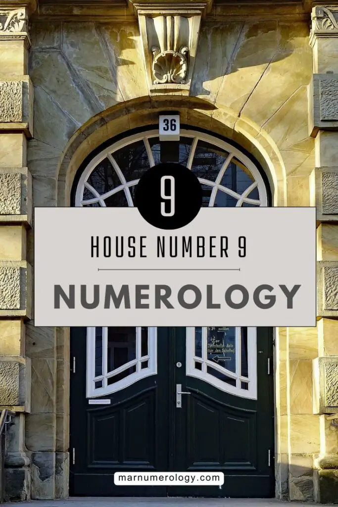 numerology house number 9