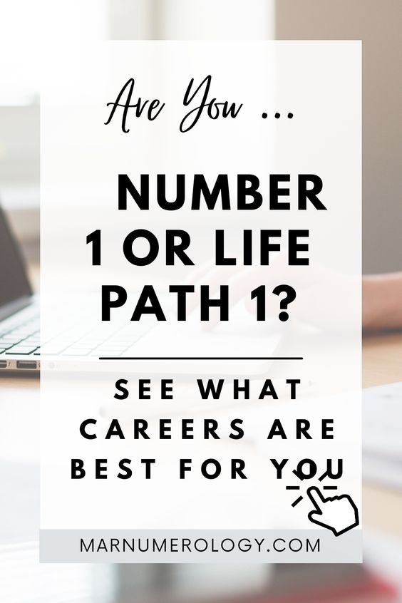 best careers for number 1