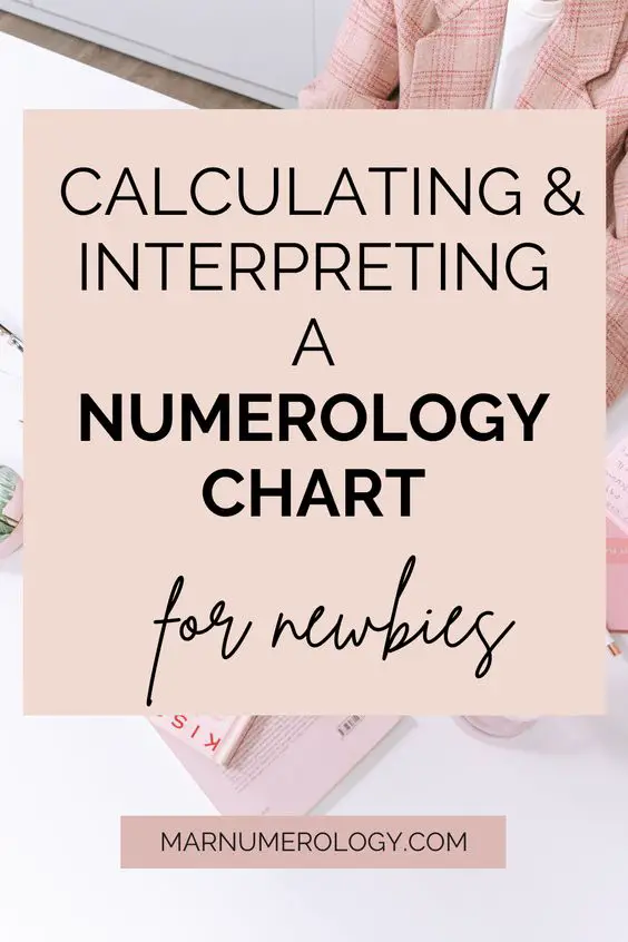 how to interpret a numerology chart