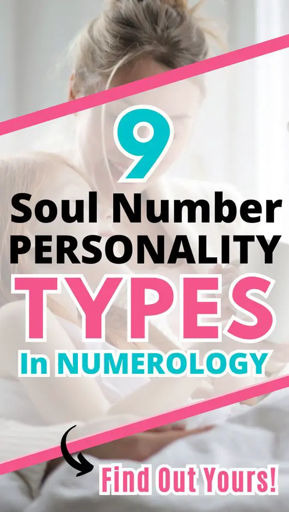 9 personality types in numerology