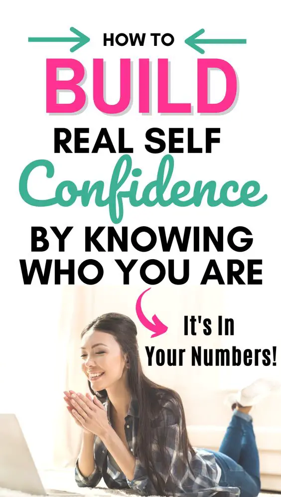 build confidence knowing who you are